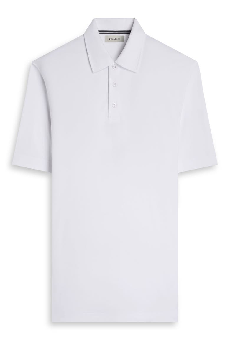 Three Button Performance Polo, Alternate, color, WHITE