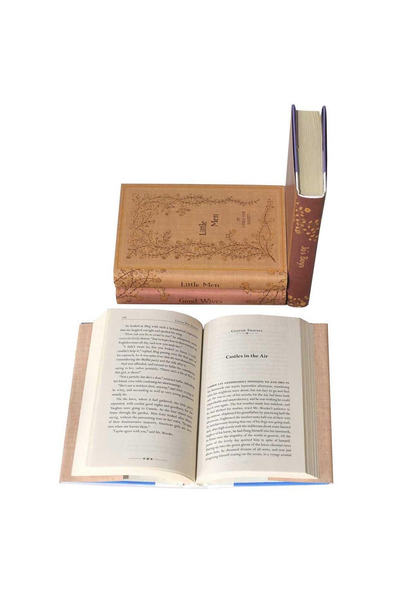 Little Women Book Set, Alternate, color, Blush