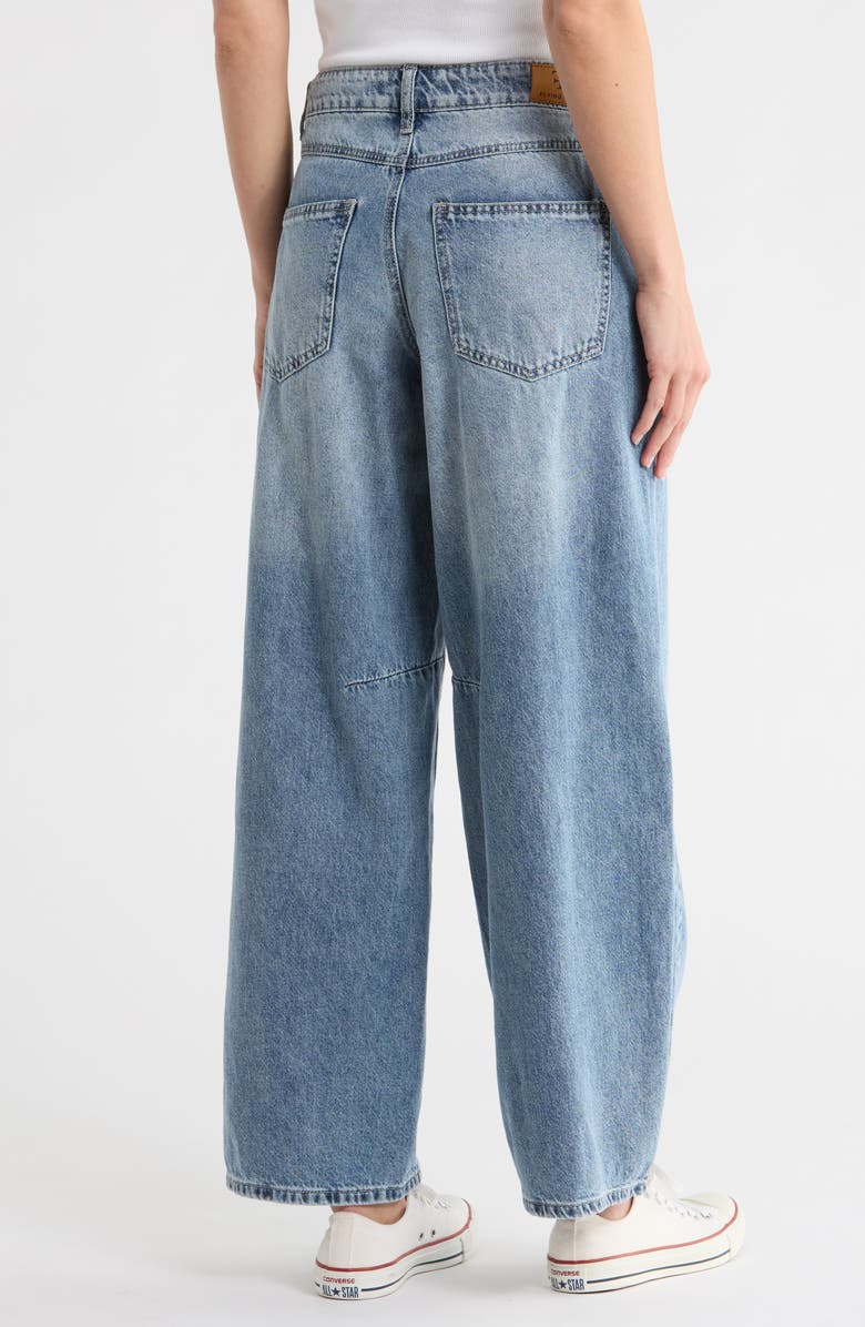FLYING ANGEL Wide Darted Barrel Leg Jeans, Alternate, color, Vintage Wash