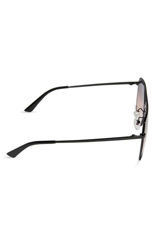 DIFF DIFF BERKELY 59MM GRADIENT NAVIGATOR SUNGLASSES 