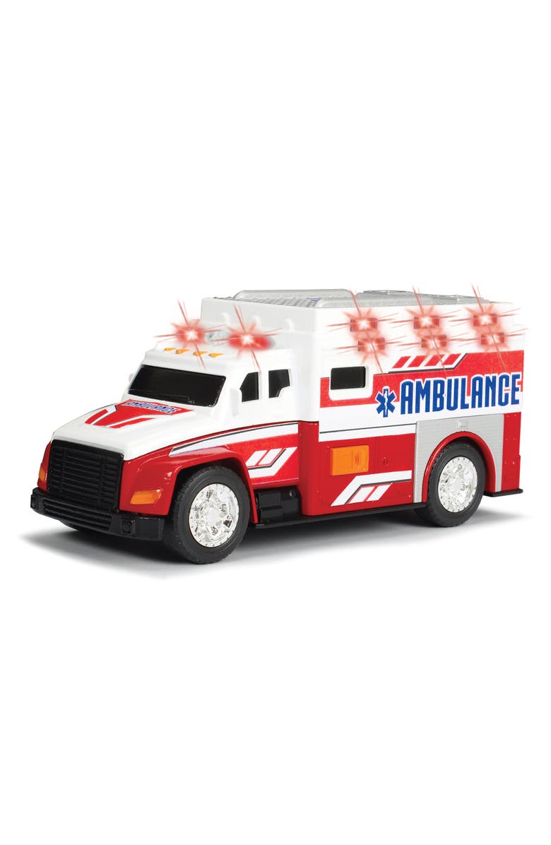 Dickie Toys HK Ltd Hong Kong Ltd Toys Action Ambulance, 6', Main, color, Multicolored