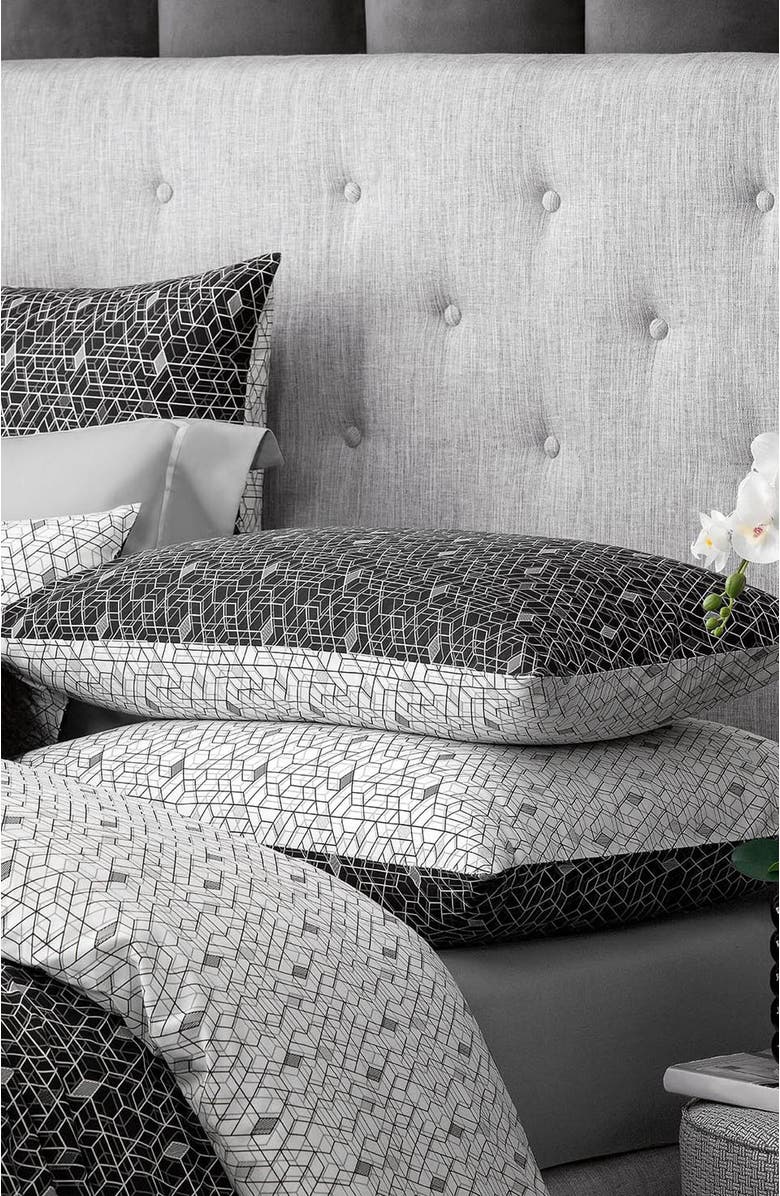 Togas Baker Duvet cover, Alternate, color, Black