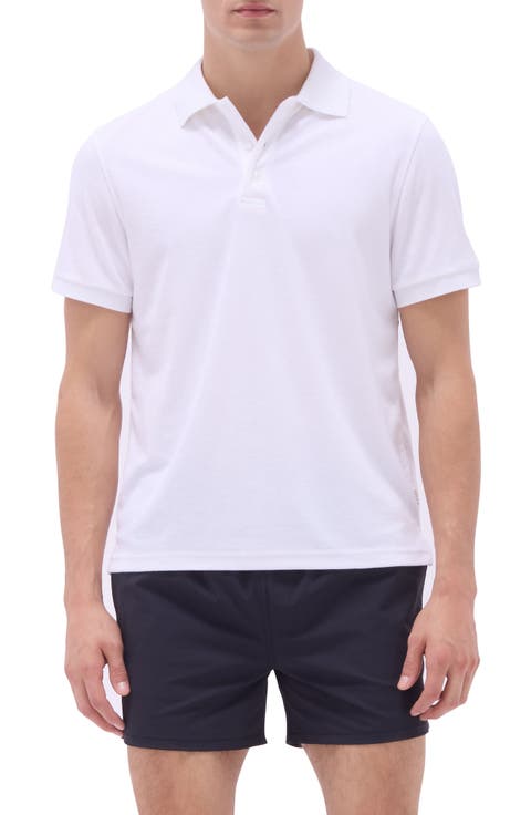 Cotton Blend French Terry Polo