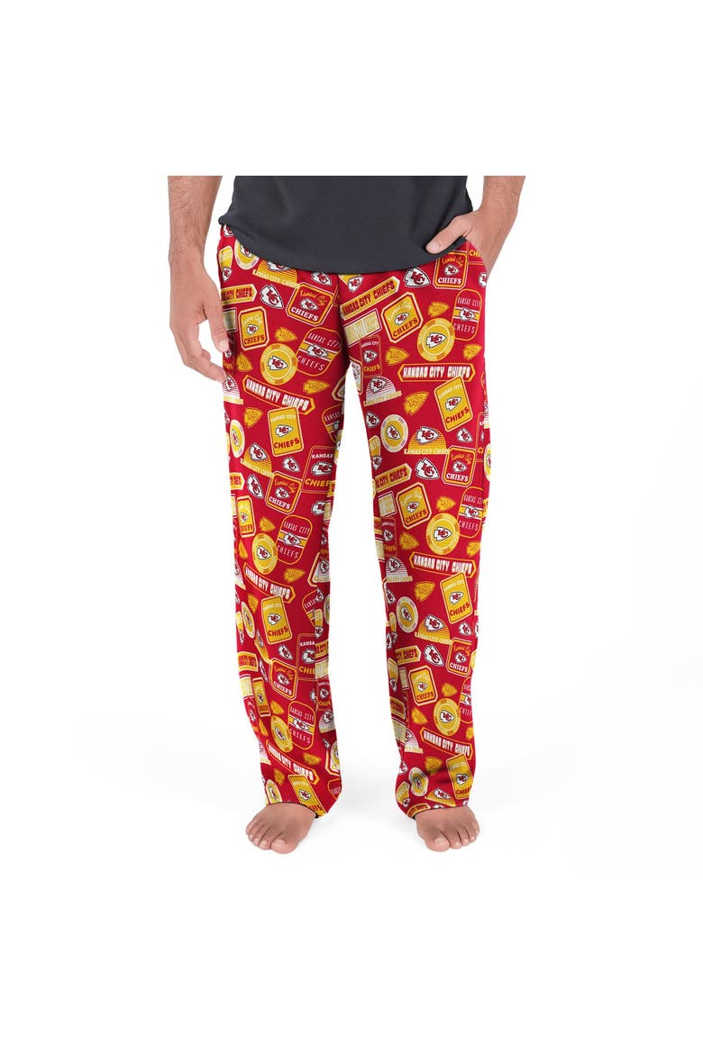 Men's Concepts Sport Red Kansas City Chiefs Grady Pants, Main, color, Red