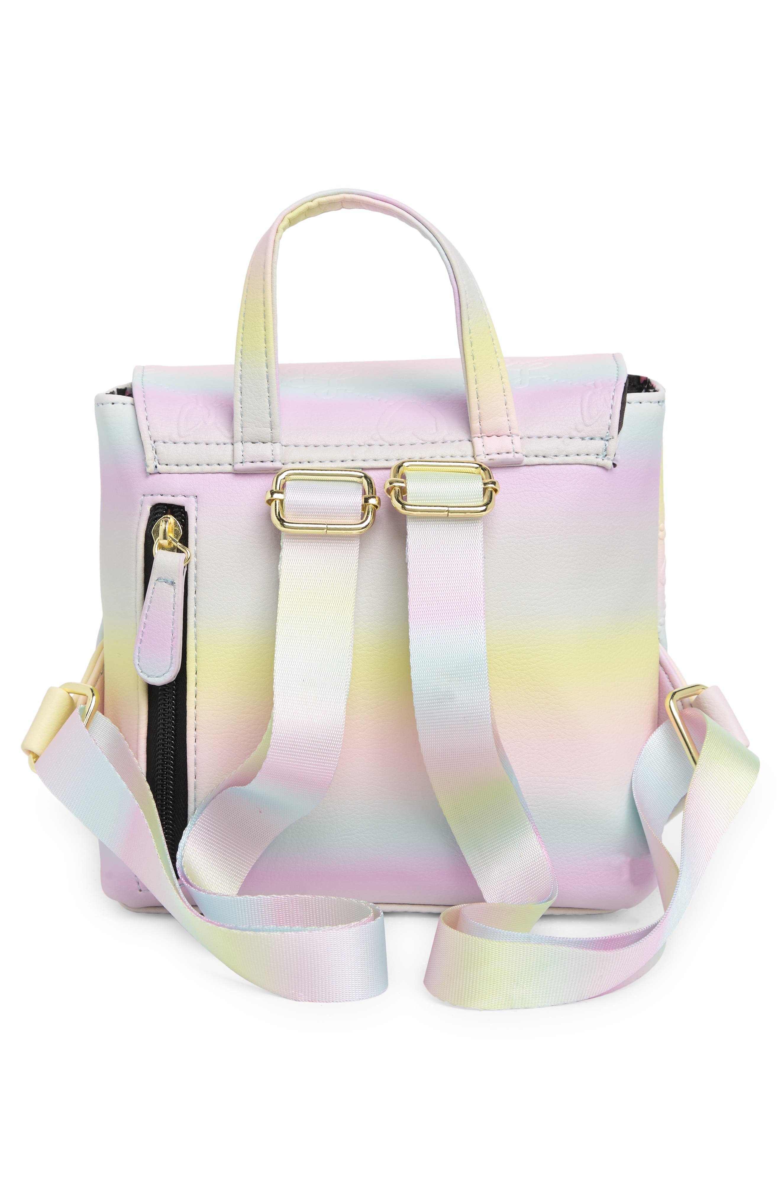 Betsey Johnson Logo Mini Backpack, Alternate, color, 