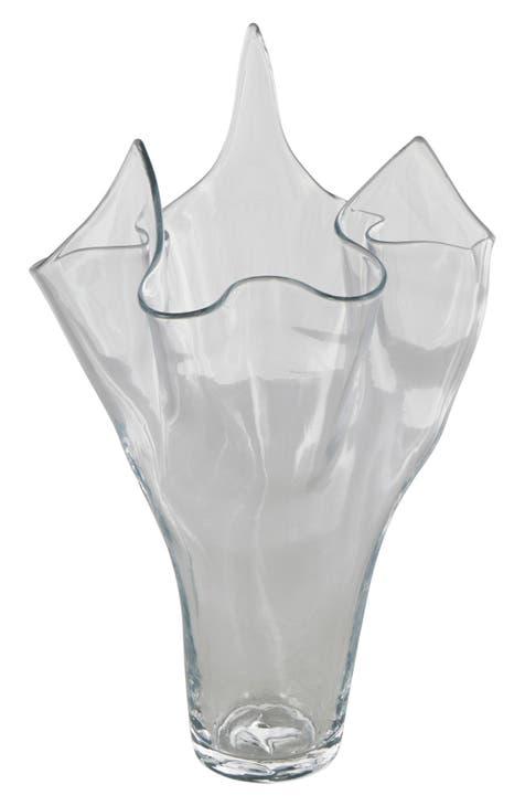 Abstract Glass Vase