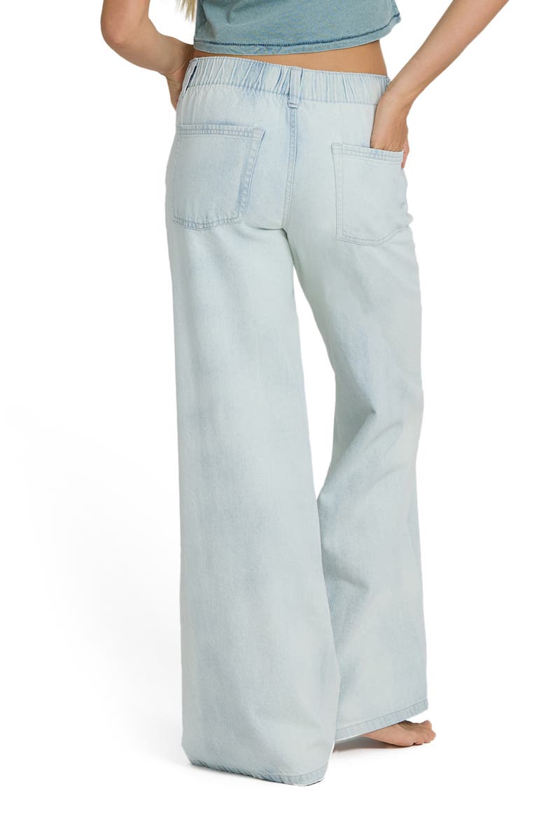 Billabong Jade Saltwashed Tie Waist Jeans, Alternate, color, 