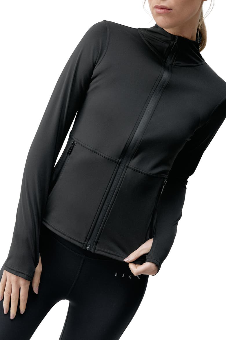 Ivet Performance semi-fitted with Pockets Sport Jacket, Alternate, color, Black