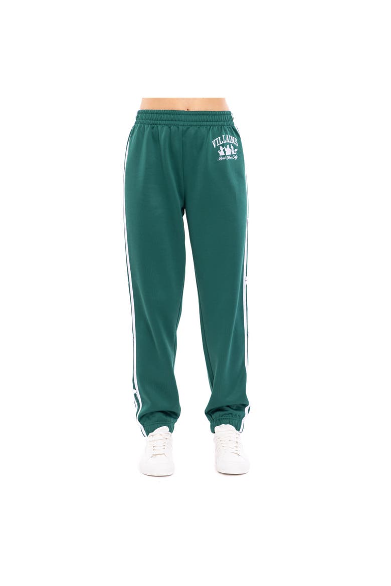 Villains Track Pants, Alternate, color, Evergreen Villains