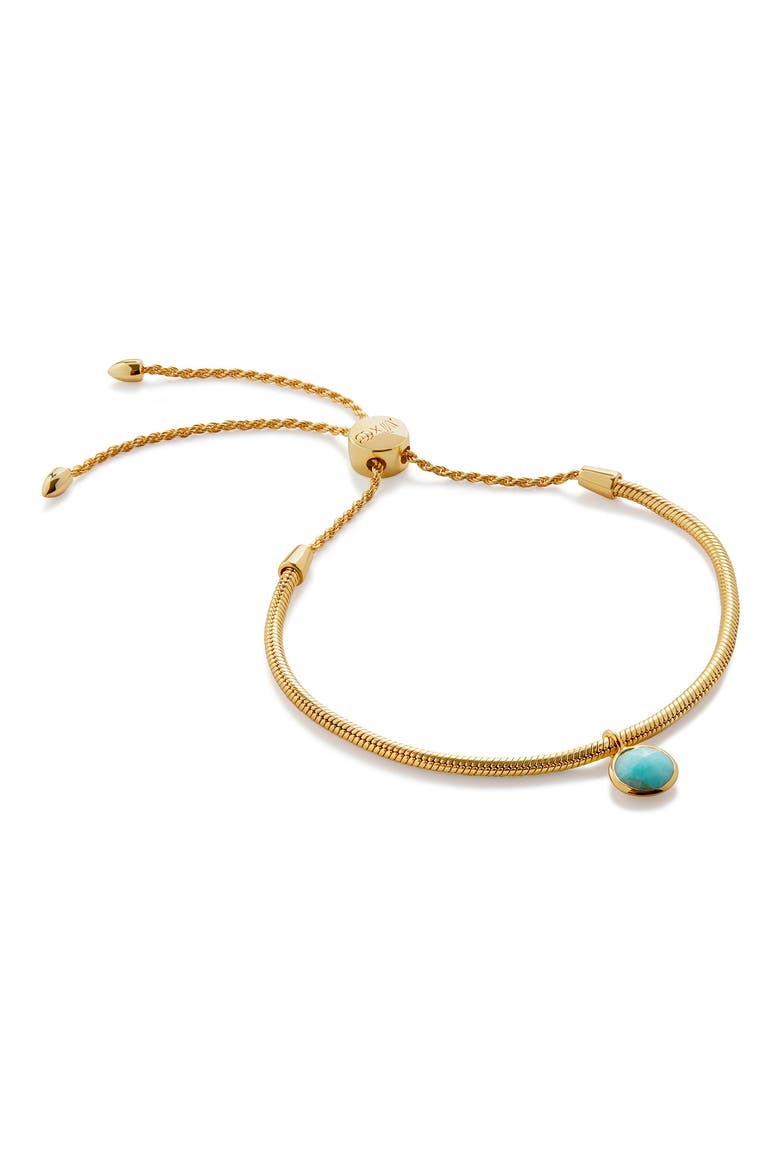 Eclipse Amazonite Friendship Bracelet, Main, color, YELLOW GOLD