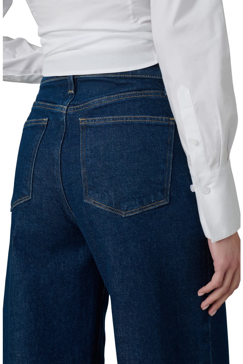 The Culotte High Waist Crop Wide Leg Jeans, Alternate, color, LEVITATE