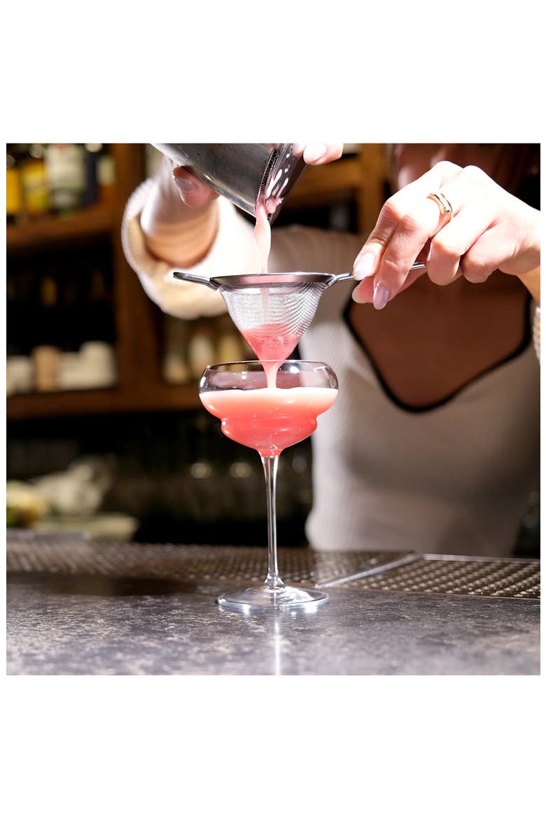 Nick & Nora 5.75 oz. Cocktail/Dessert Stems, Set of 4, Alternate, color, CLEAR