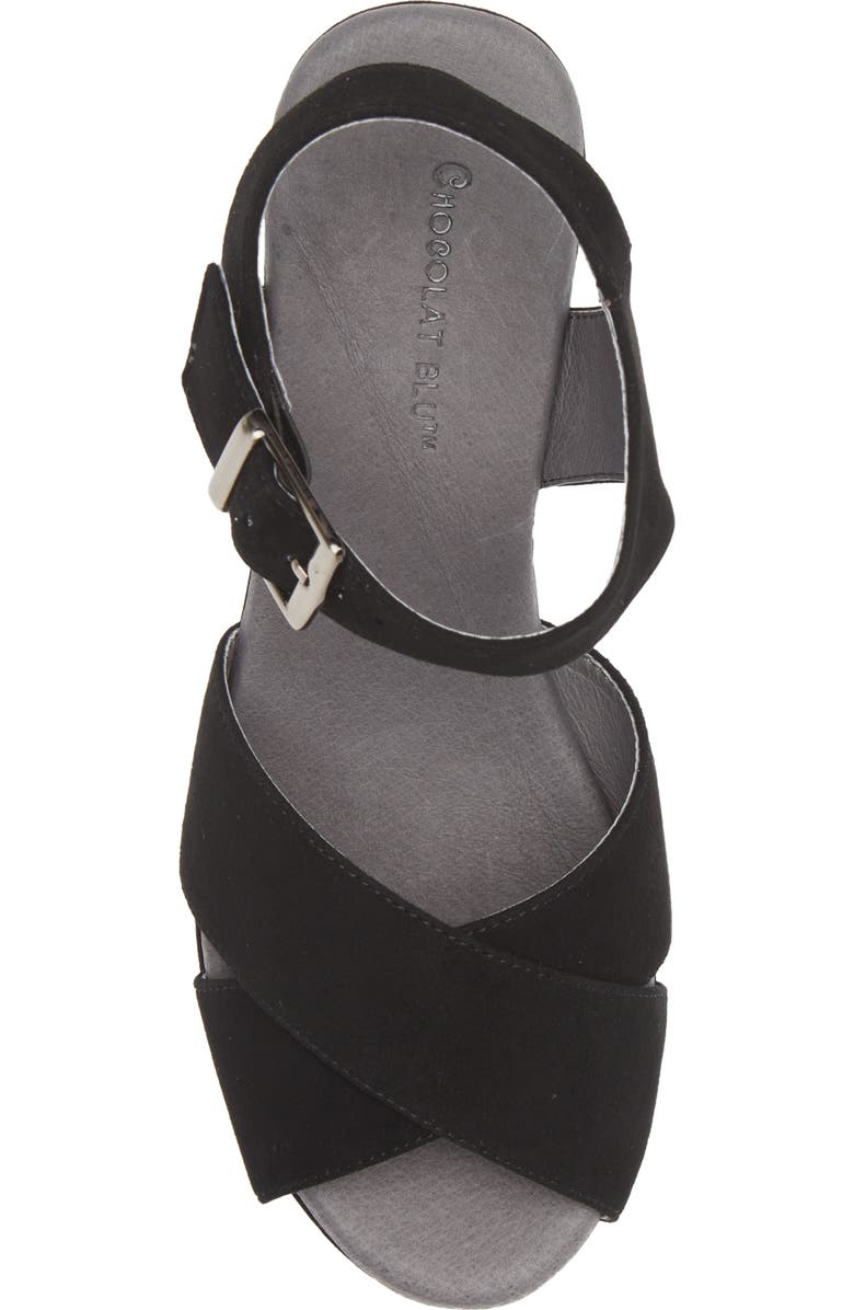 Chocolat Blu Ginny Ankle Strap Platform Sandal, Alternate, color,