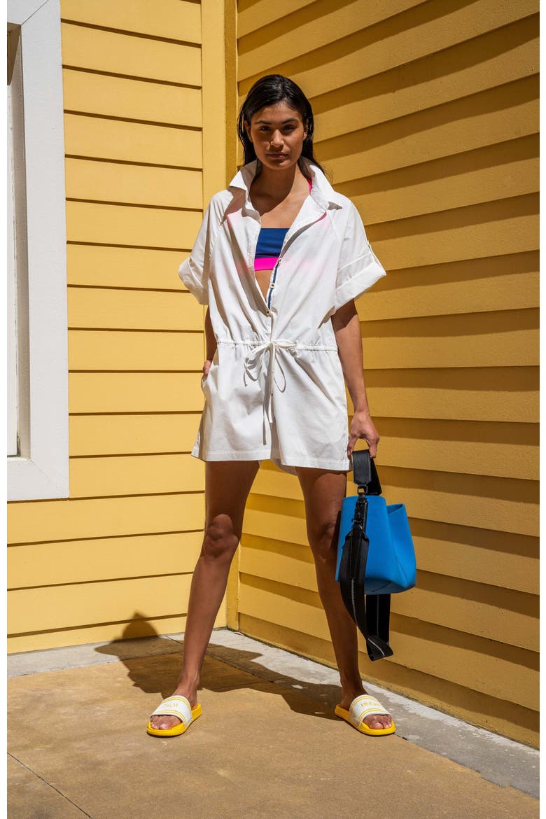 The Poplin Summer Suit, Alternate, color, White