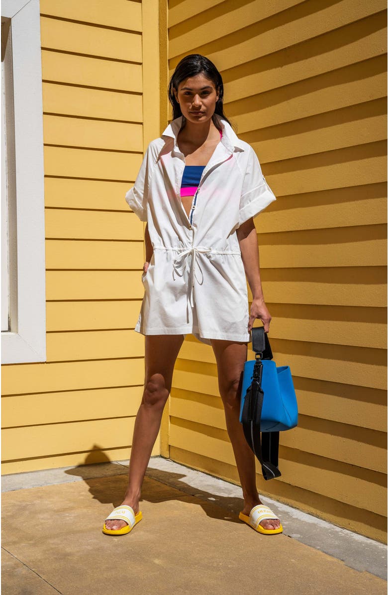 Ansea The Poplin Summer Suit, Alternate, color, White