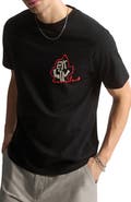 Brooklyn Industries Logo Cotton Graphic T-Shirt
