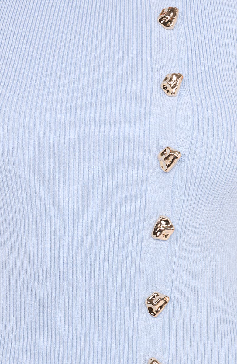 Petal & Pup Lysa Rib Sweater Vest, Alternate, color, Blue