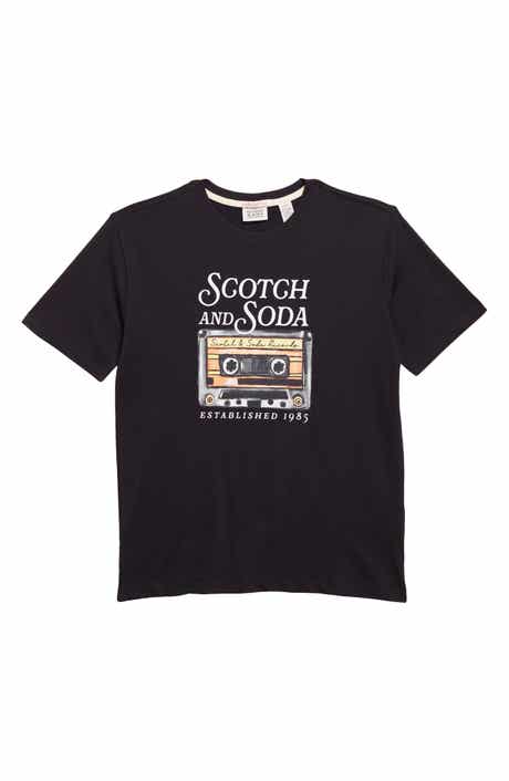 Scotch & Soda Kids' Cassette Graphic T-Shirt