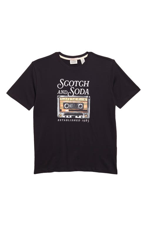 Scotch & Soda Kids' Cassette Graphic T-shirt