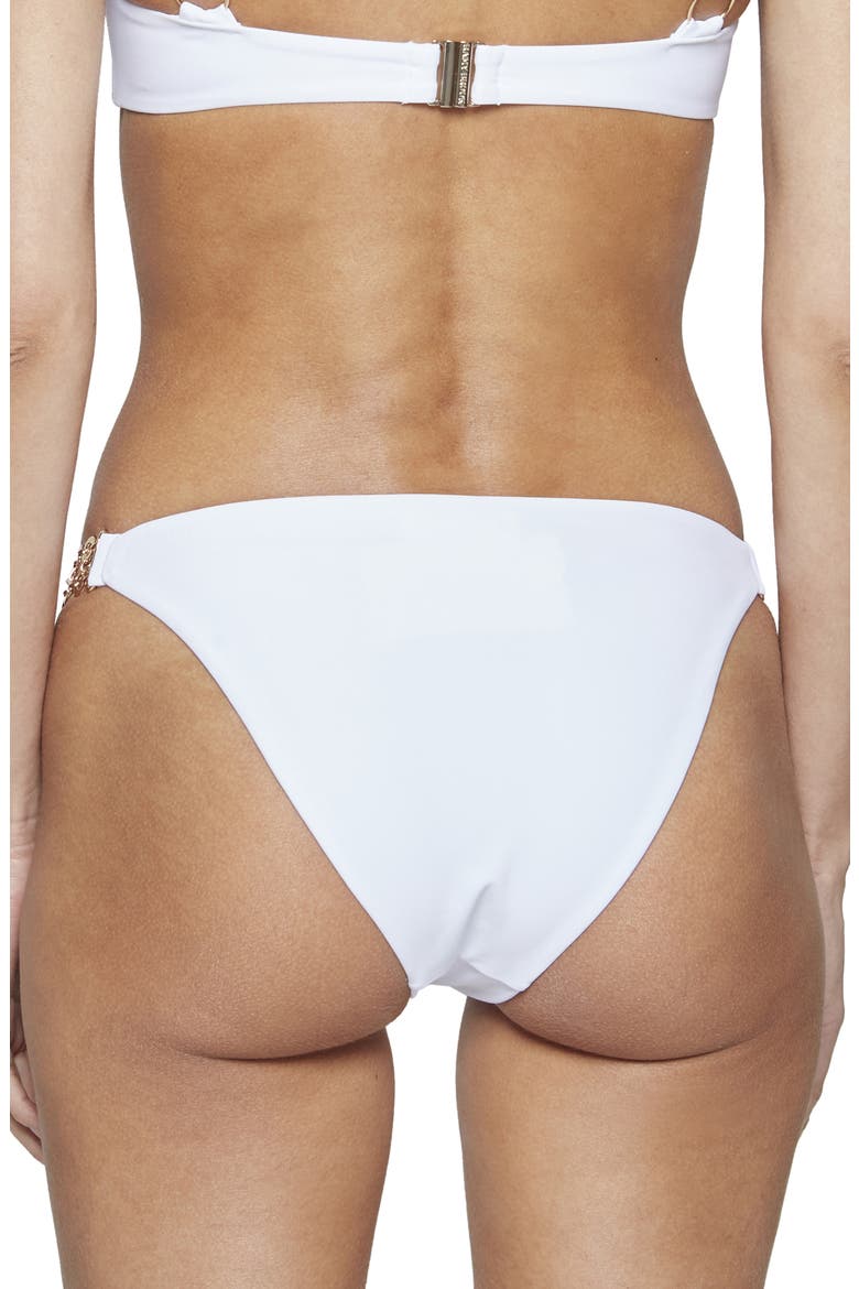 Andrea Bikini Bottoms, Alternate, color, WHITE
