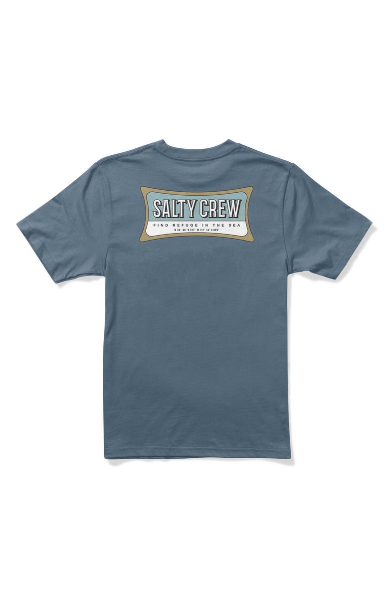 Salty Crew Kids' Essential Cotton Graphic T-Shirt, Alternate, color, Slate