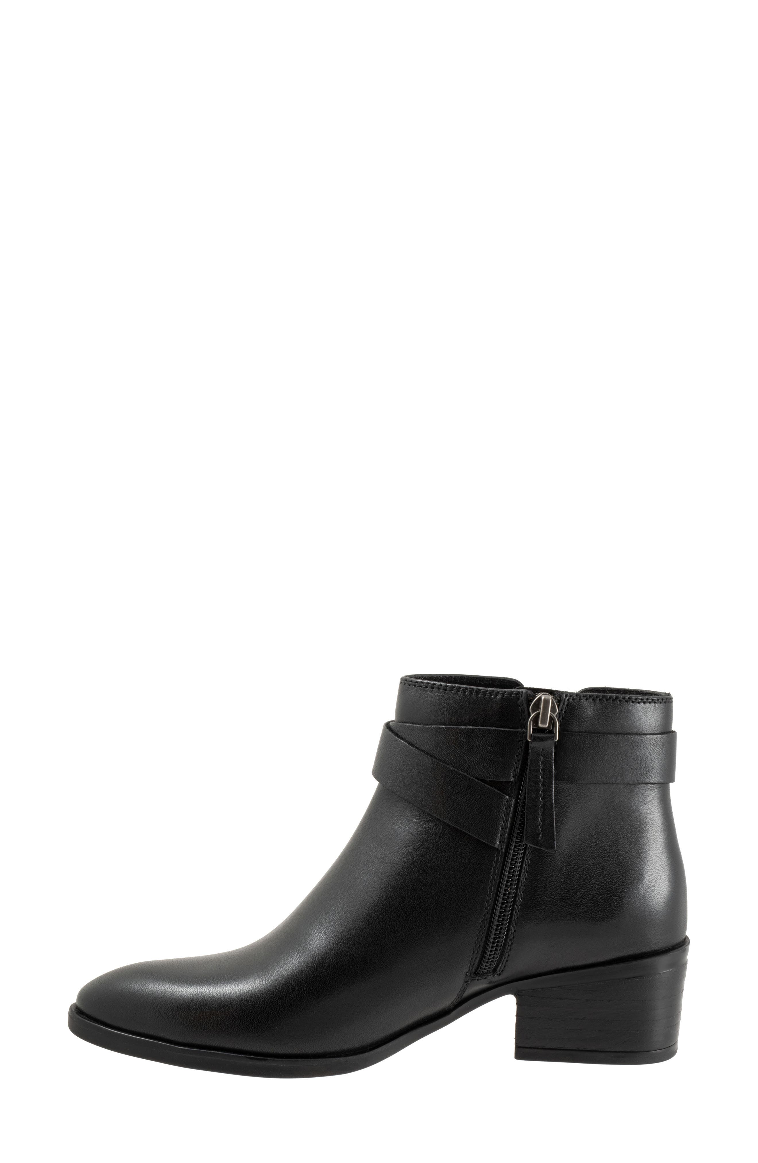 SoftWalk<sup>®</sup> Lira Ankle Boot, Alternate, color, Black