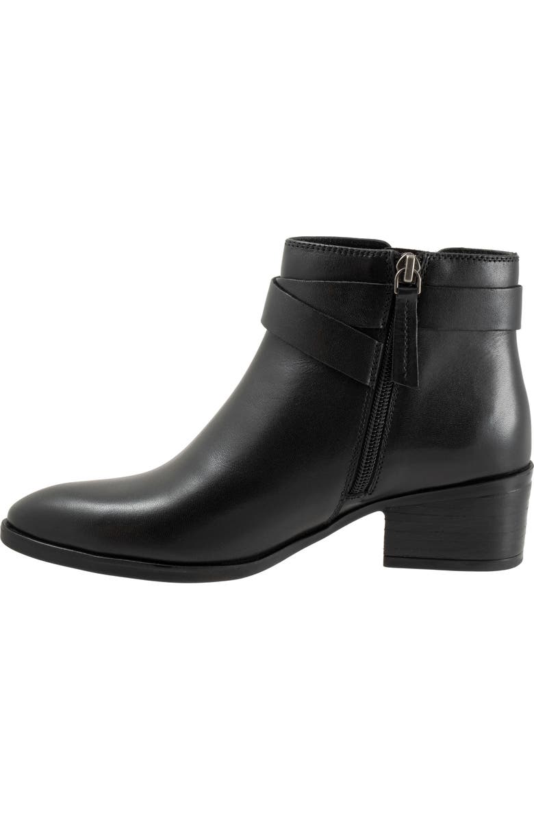 SoftWalk<sup>®</sup> Lira Ankle Boot, Alternate, color, Black
