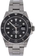 Pre-Owned Rolex Oyster Perpetual Submariner Date Automatic Watch Stainless Steel and Cerachrom 41