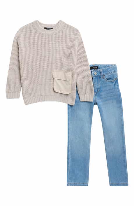 Kids' 2-Piece Sweater & Jeans Set