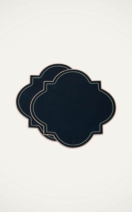 La Doublej Medallion Placemats Set Of 2