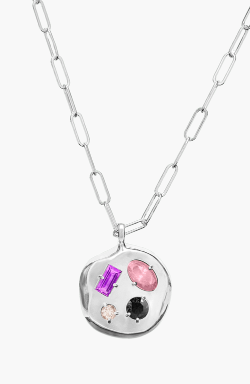Birthdate Co. The February Birthdate Silver Pendant In February 11th - Silver