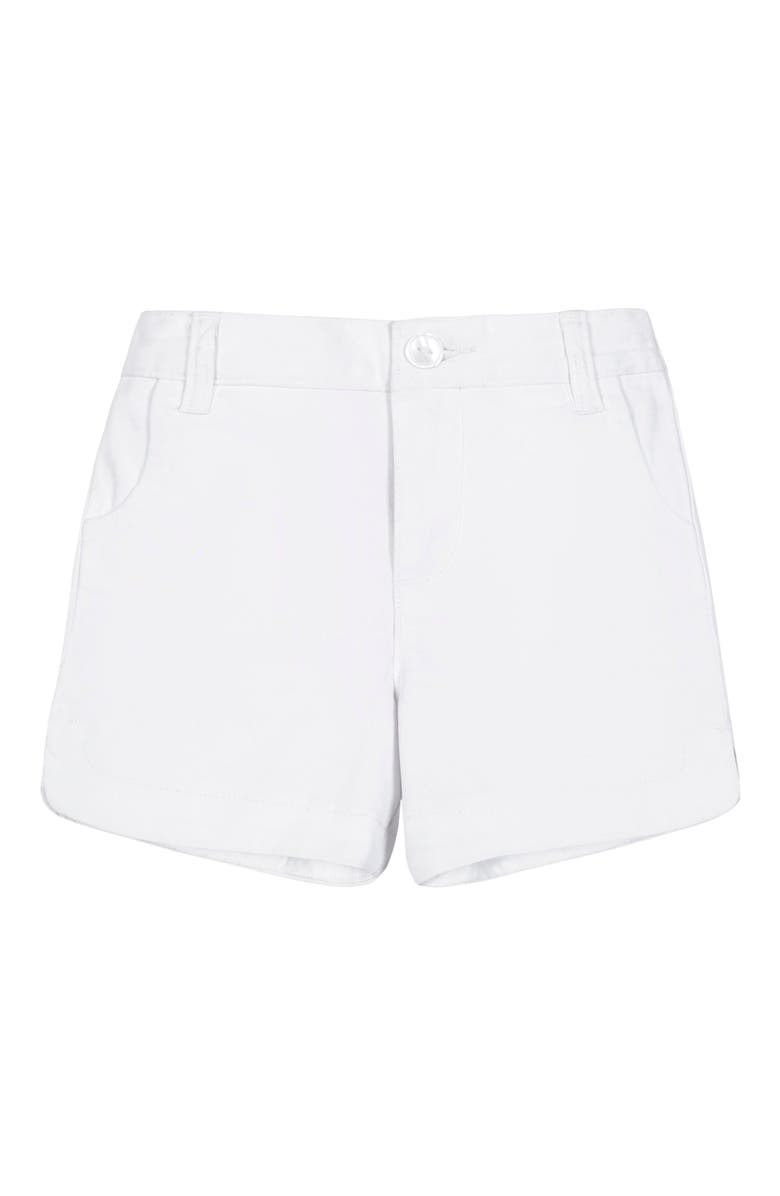 Hope & Henry Girls' Organic Stretch Chino Short, Kids, Main, color, 