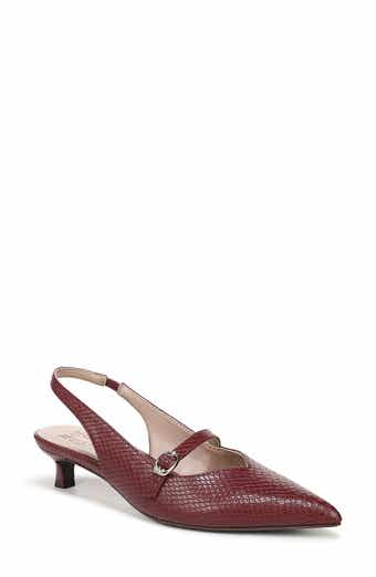 Naturalizer Grayon Kitten Heel Slingback Pump