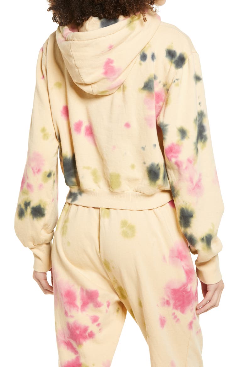 Fink Tie Dye Hoodie, Alternate, color, SAND CRUMBLE TIE DYE