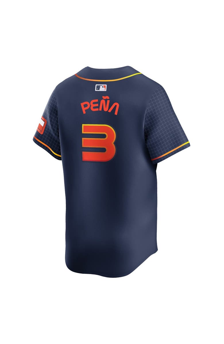 Nike Men's Nike Jeremy Peña Navy Houston Astros City Connect Limited Player Jersey, Alternate, color, 