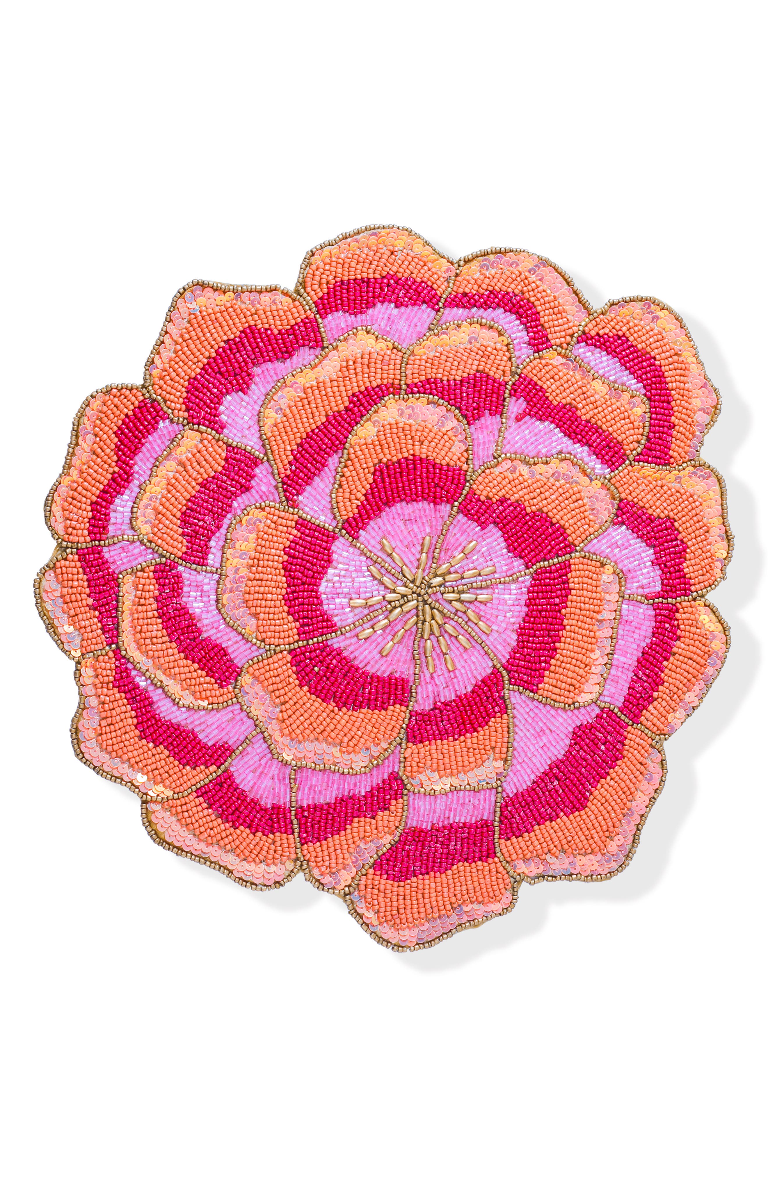 Tiramisu The Peony Sunset Beaded Placemat