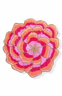 Tiramisu The Peony Sunset Beaded Placemat