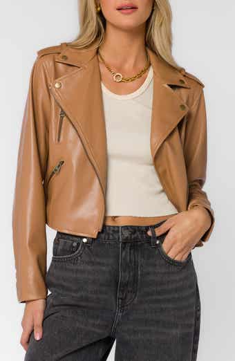 Vermont Faux Leather Moto Jacket