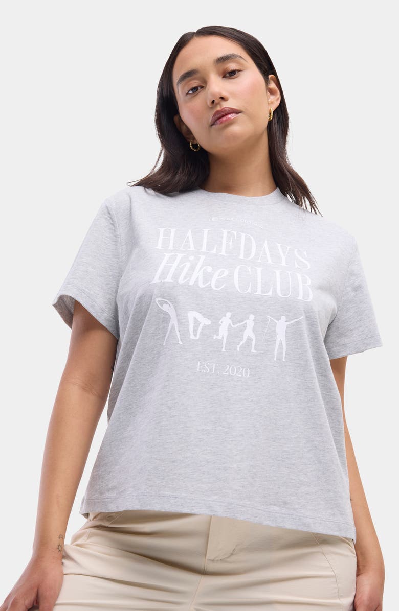 Halfdays Graphic T-Shirt, Alternate, color, Heather Grey