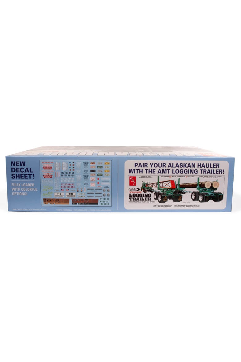 Alaskan Hauler Kenworth Tractor 1 to 25 Scale Model Kit, Alternate, color, Multicolored