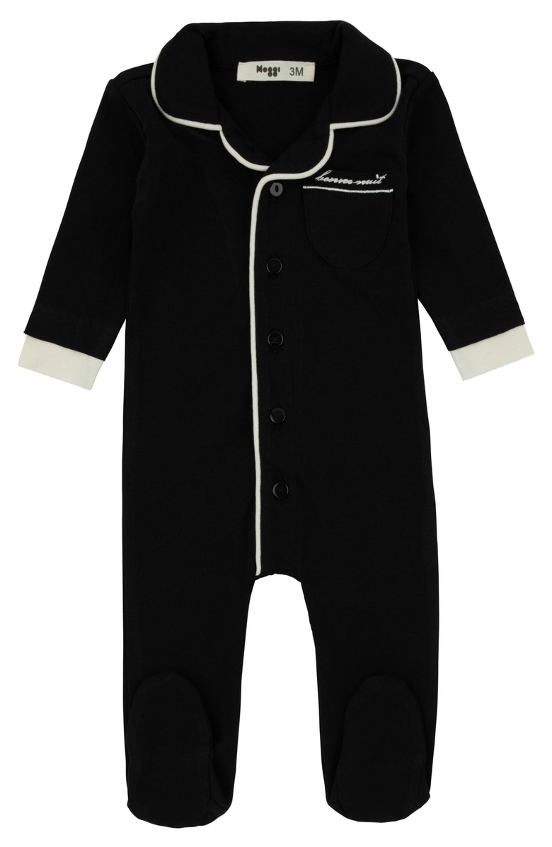 NoggiWear Layers Footie, Main, color, Black