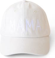 Sunshine Studios Mama Embroidered Corduroy Baseball Hat