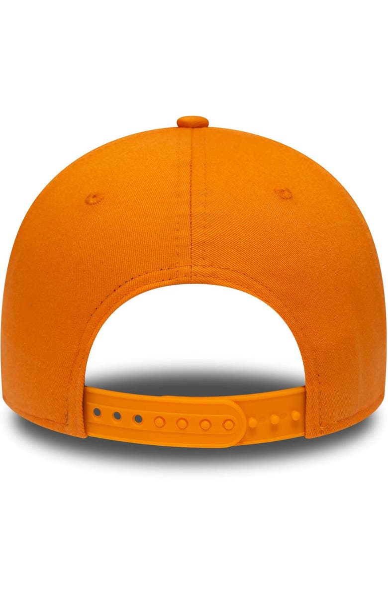 New Era Men's New Era  Orange McLaren F1 Team Flawless 9FORTY Snapback Hat, Alternate, color, 