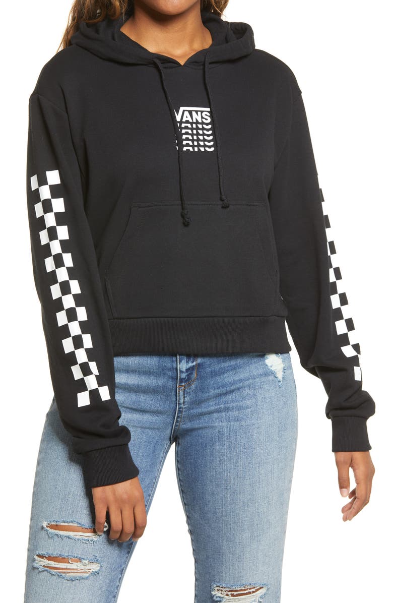 Vans Word Check Hoodie, Main, color, 