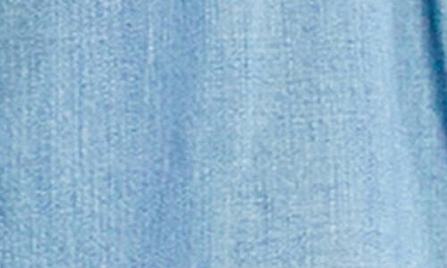 Wash Lab Denim Pincess Pleated Shirt In Blue
