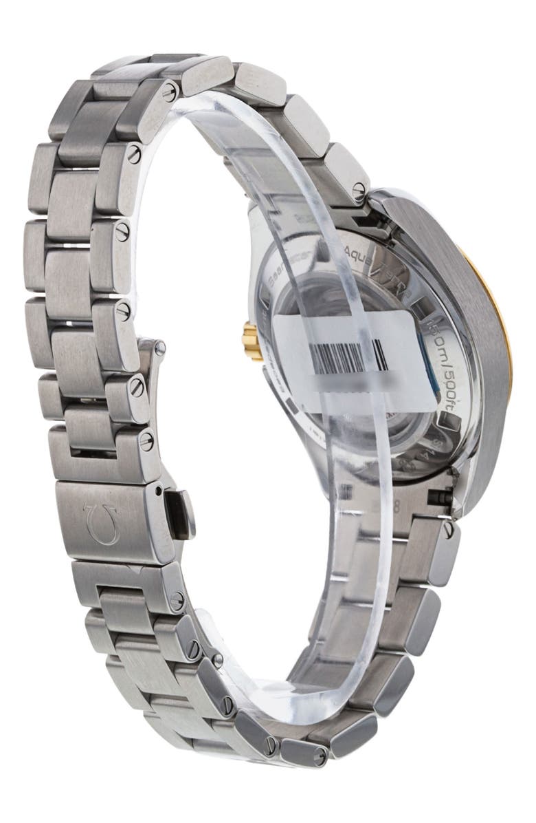 Watchfinder & Co. Omega Preowned Seamaster Aqua Terra 150M Ladies Bracelet Watch, 34mm, Alternate, color,