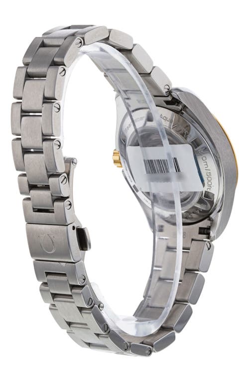 WATCHFINDER & CO. WATCHFINDER & CO. OMEGA PREOWNED SEAMASTER AQUA TERRA 150M LADIES BRACELET WATCH, 34MM 