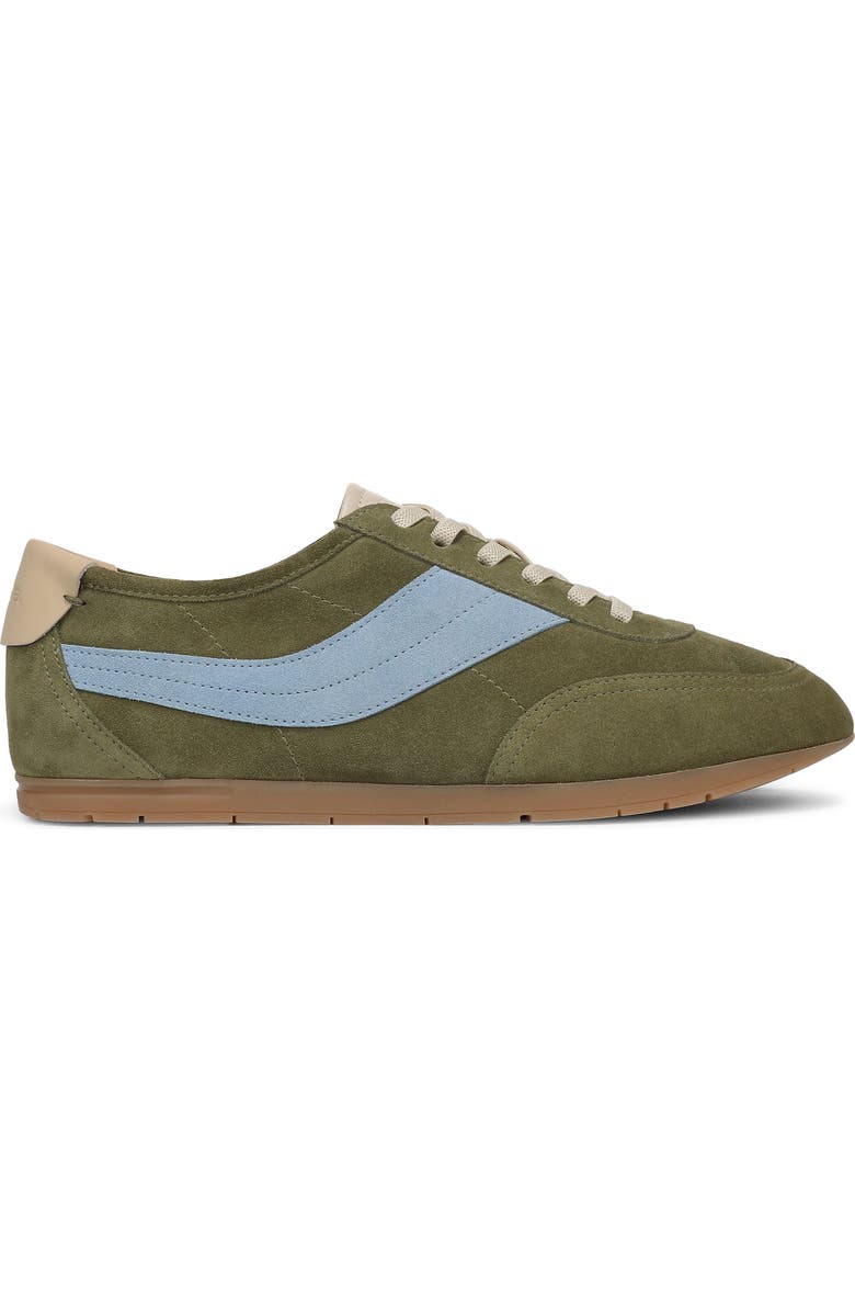 Vince LA Runner Sneaker, Alternate, color, Loden Green/ Glacial Blue