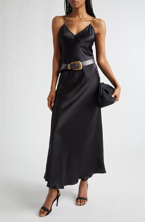 Silk Satin Slipdress