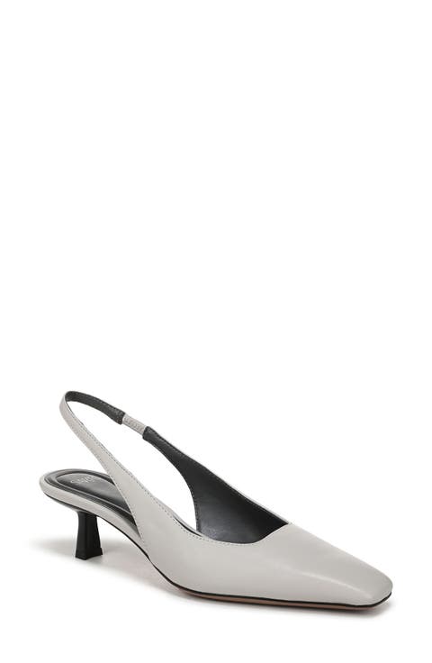 Raven Slingback Kitten Heel Pump (Women)
